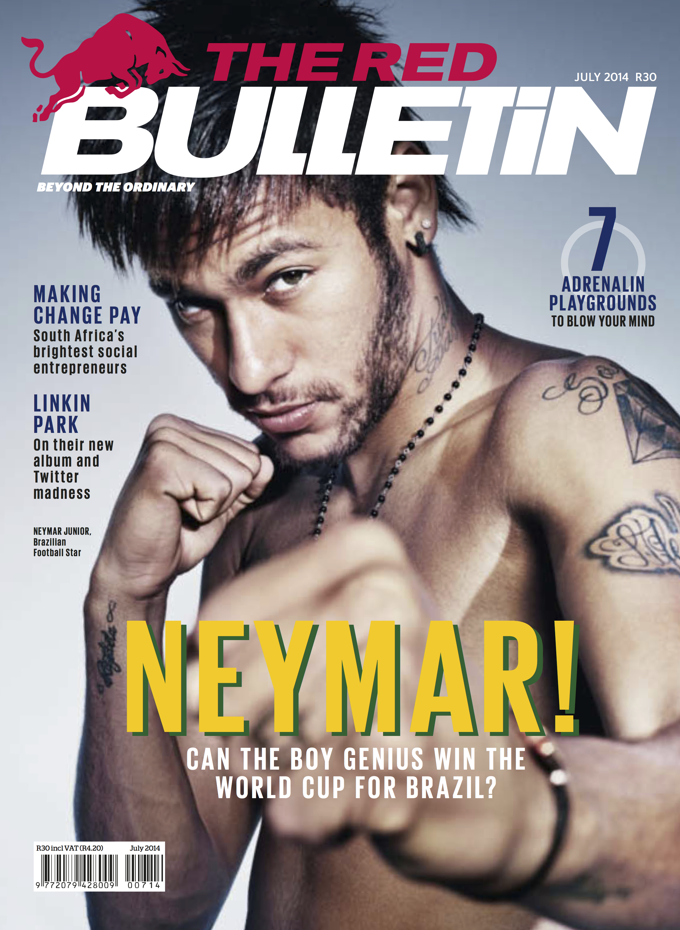 The Red Bulletin With Neymar Jr Matias Oddone